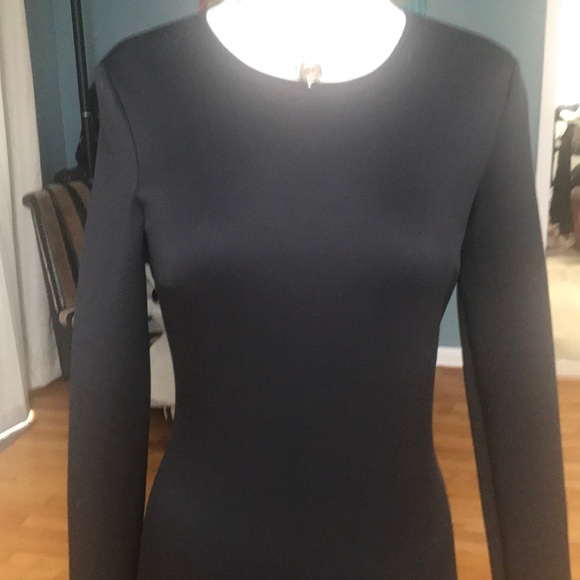 NWOT LBD W/ laser cut back neoprene material - Picture 4 of 6